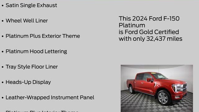 2024 Ford F-150 Platinum