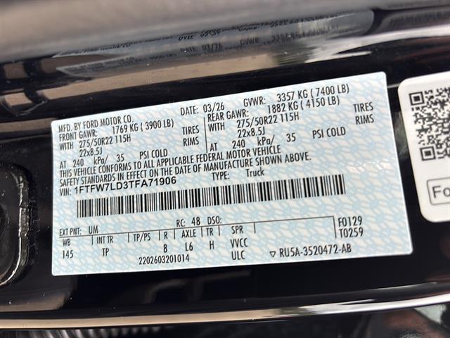 2026 Ford F-150 - $75,900