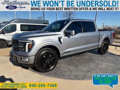 2024 Ford F-150 4X4 Platinum 4DR Supercrew 6.5 FT. SB