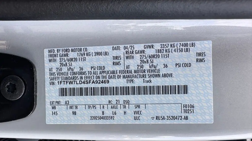 2025 Ford F-150 Platinum