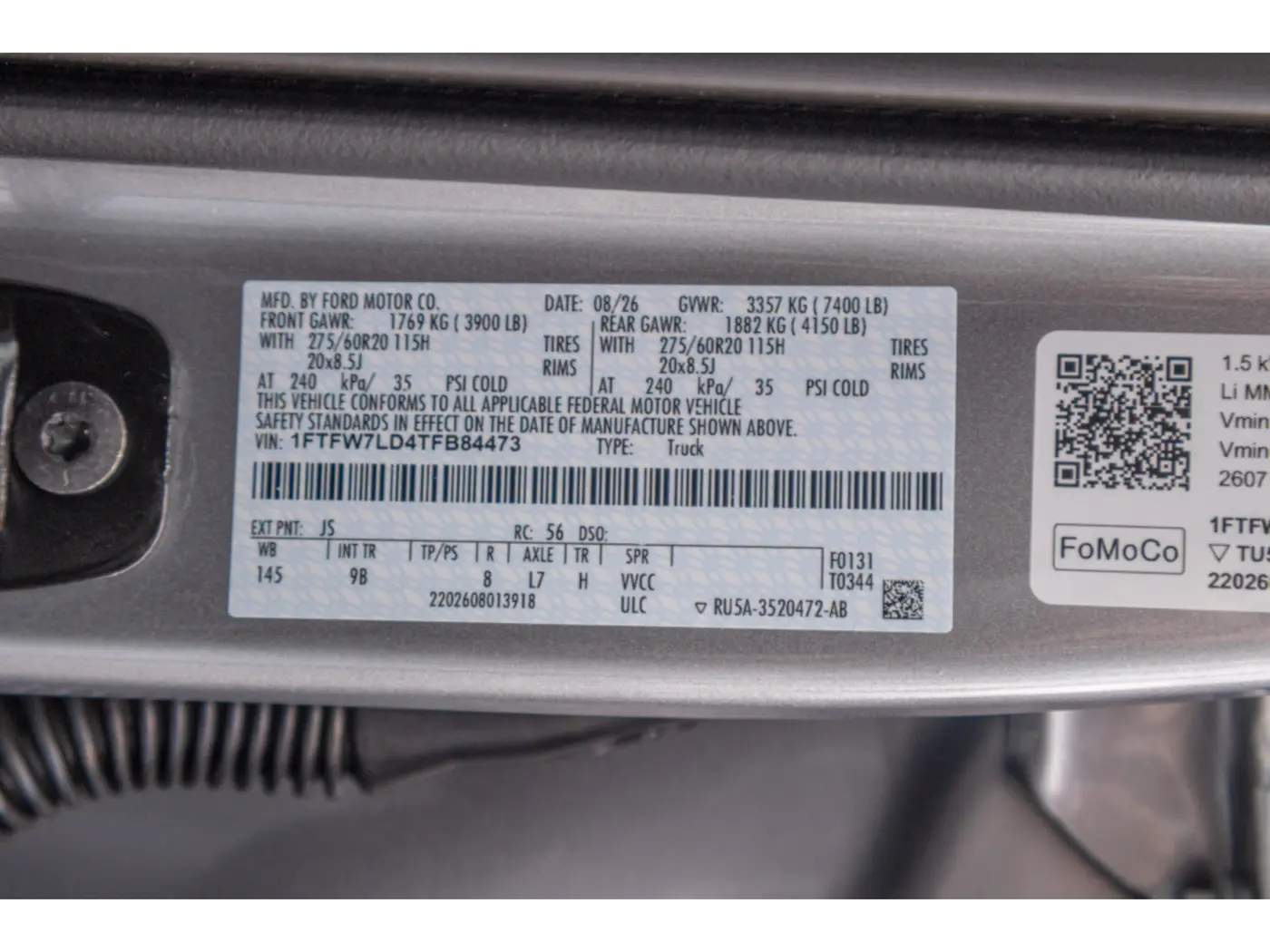 2026 Ford F-150 - $85,575