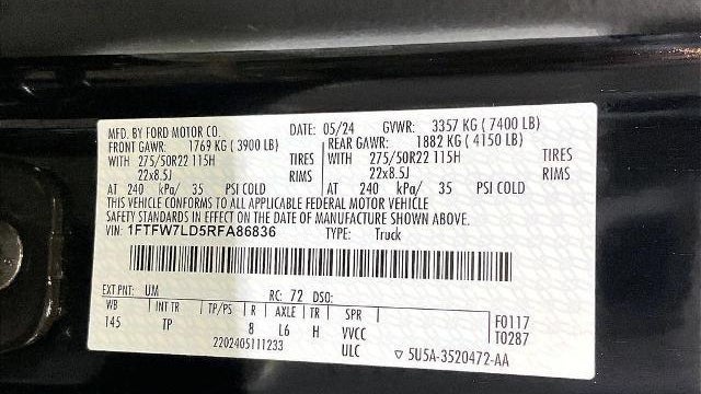 2024 Ford F-150 Platinum