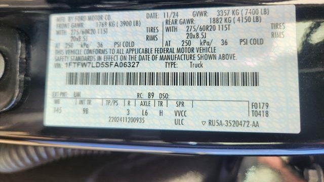 2025 Ford F-150 Platinum