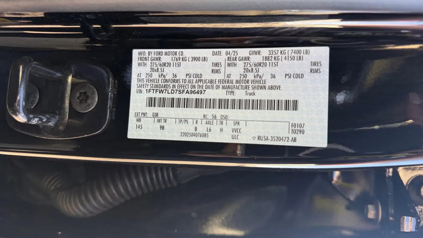 2025 Ford F-150 Platinum