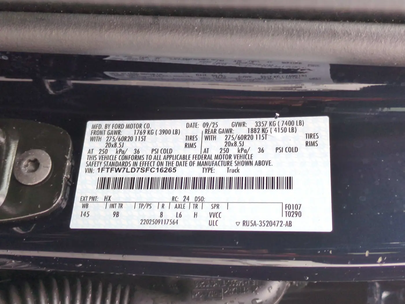 2025 Ford F-150 - $63,900