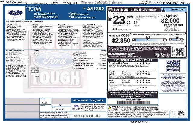 2024 Ford F-150 - $52,250