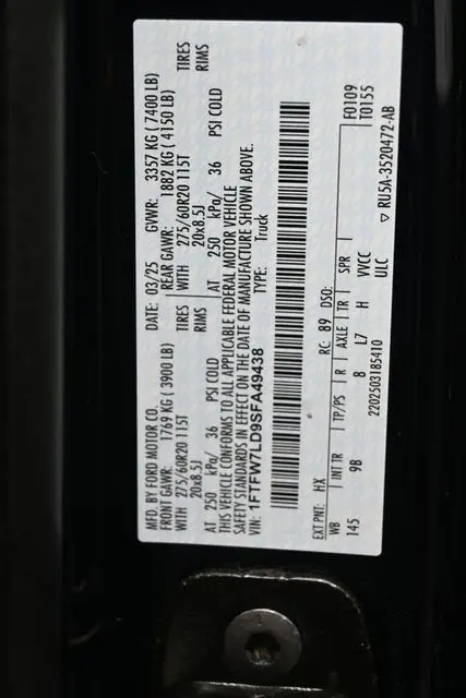 2025 Ford F-150 - $64,999