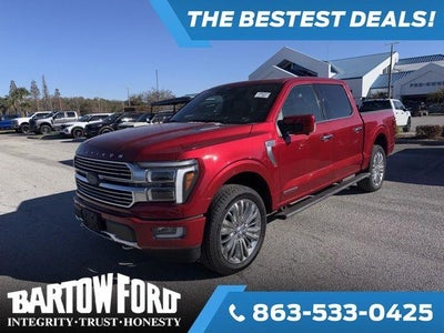 2024 Ford F-150 4X4 Platinum 4DR Supercrew 6.5 FT. SB