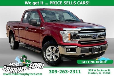 2018 Ford F-150 4X4 XLT 4DR Supercab 8 FT. LB