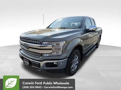 2020 Ford F-150 4X4 Lariat 4DR Supercab 6.5 FT. SB