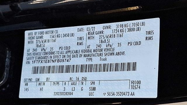 2022 Ford F-150 XL