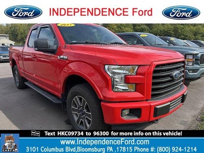 2017 Ford F-150 4X4 XLT 4DR Supercab 8 FT. LB