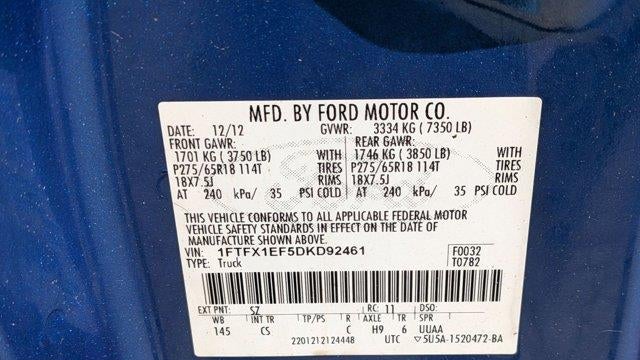 2013 Ford F-150 Lariat