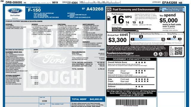 2014 Ford F-150 FX4