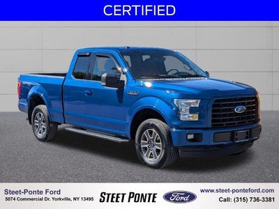 2017 Ford F-150 4X4 XLT 4DR Supercab 8 FT. LB