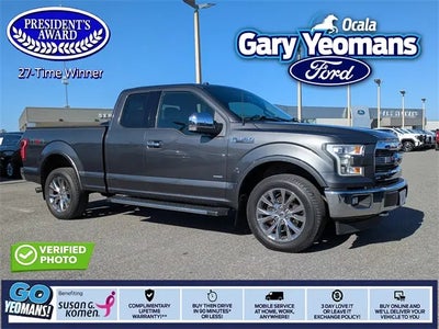 2017 Ford F-150 4X4 Lariat 4DR Supercab 8 FT. LB