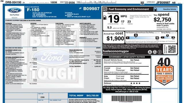 2018 Ford F-150 Lariat