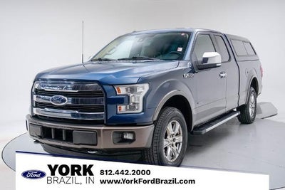 2015 Ford F-150 4X4 Lariat 4DR Supercab 8 FT. LB