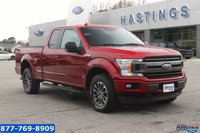 2018 Ford F-150 4X4 XLT 4DR Supercab 8 FT. LB