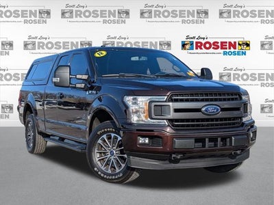 2018 Ford F-150 4X4 XLT 4DR Supercab 8 FT. LB