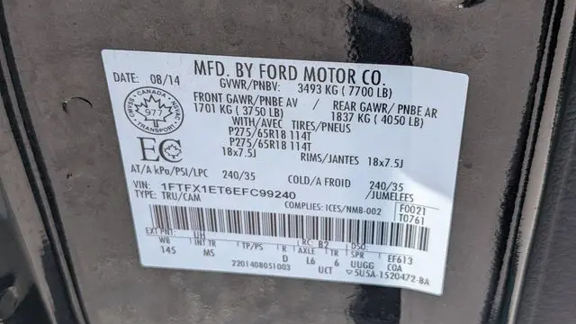 2014 Ford F-150 FX4