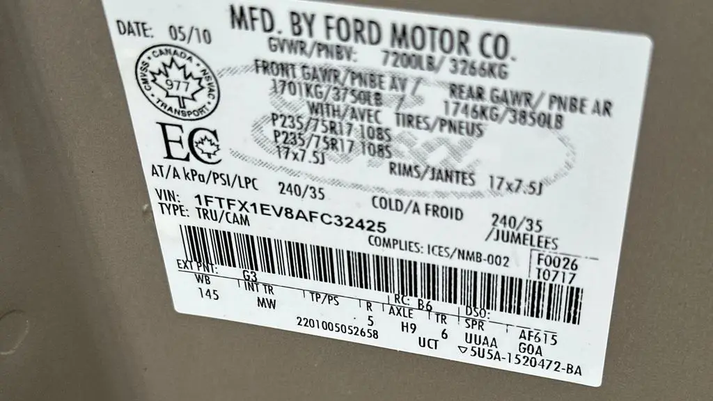 2010 Ford F-150 XL