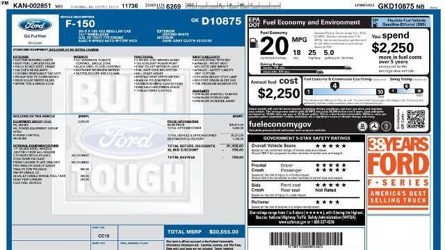 2016 Ford F-150 XL