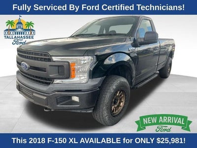 2018 Ford F-150 4X4 XL 2DR Regular Cab 6.5 FT. SB