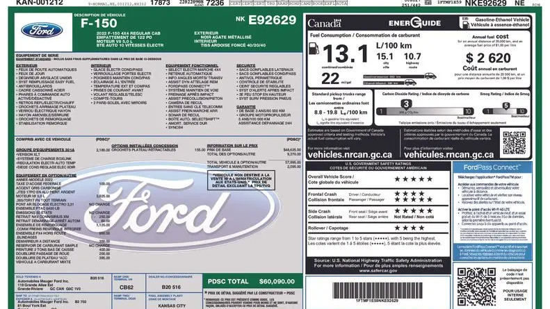2022 Ford F-150 XL