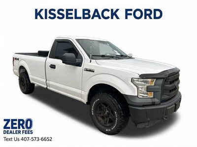 2016 Ford F-150 4X4 XL 2DR Regular Cab 6.5 FT. SB