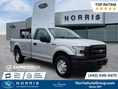 2016 Ford F-150 4X4 XL 2DR Regular Cab 6.5 FT. SB