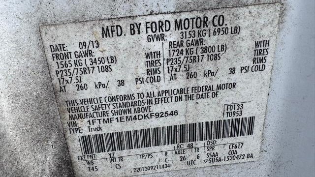 2013 Ford F-150 STX