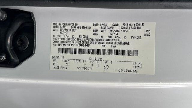 2018 Ford F-150 XL