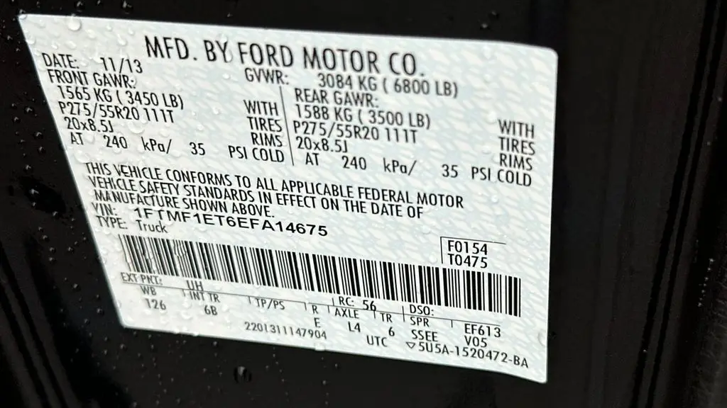 2014 Ford F-150 FX4
