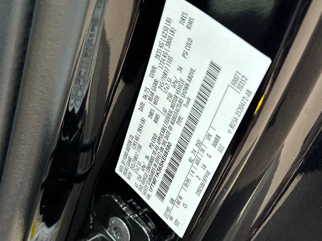 2025 Ford F-150 - $62,777