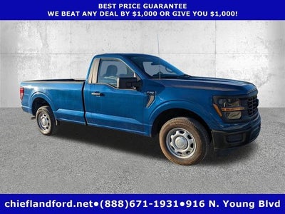 2024 Ford F-150 4X2 XL 2DR Regular Cab 8 FT. LB