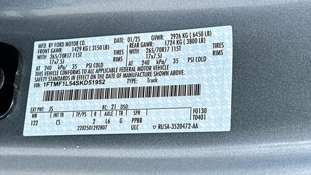2025 Ford F-150 XL