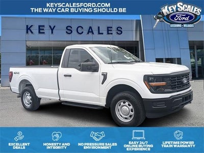 2024 Ford F-150 4X4 XL 2DR Regular Cab 8 FT. LB