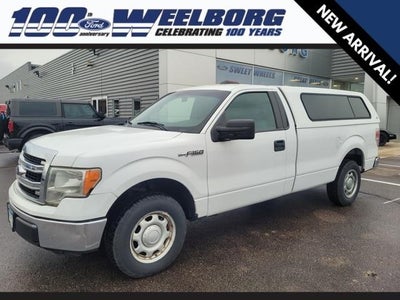 2014 Ford F-150 4X2 XL 2DR Regular Cab Styleside 8 FT. LB