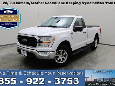 2021 Ford F-150 4X4 XL 2DR Regular Cab 8 FT. LB