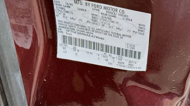 2010 Ford F-250 Super Duty XLT