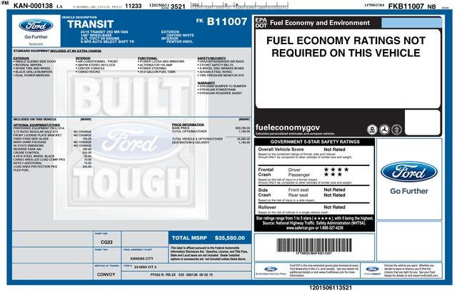 2015 Ford Transit - $7,057