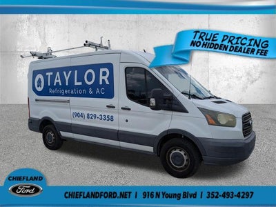 2015 Ford Transit 250 3DR LWB Medium Roof Cargo Van W/Sliding Passenger Side Door