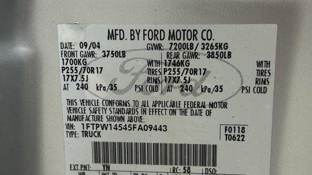 2005 Ford F-150 King Ranch