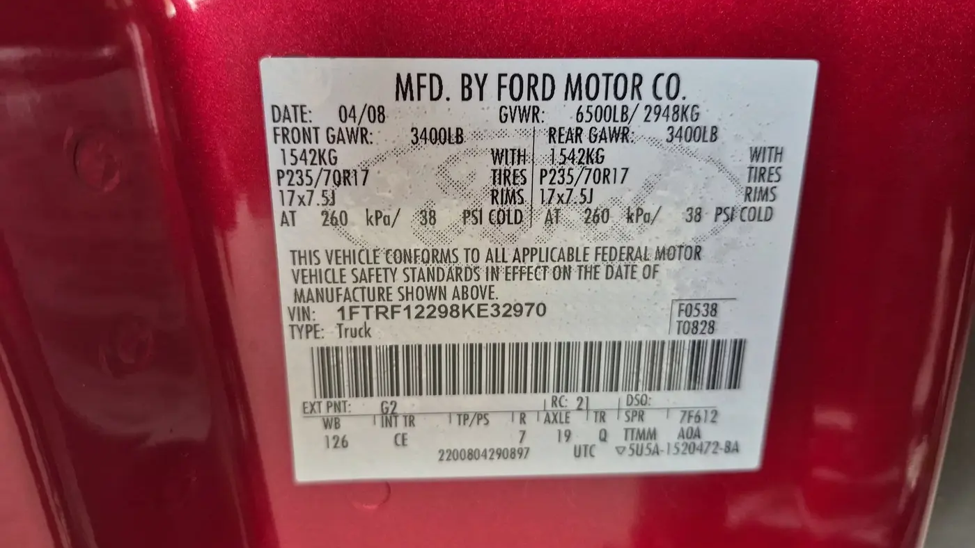 2008 Ford F-150 STX