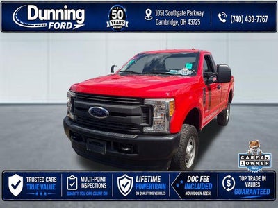 2017 Ford F-350 Super Duty 4X4 XL 2DR Regular Cab 8 FT. LB SRW Pickup