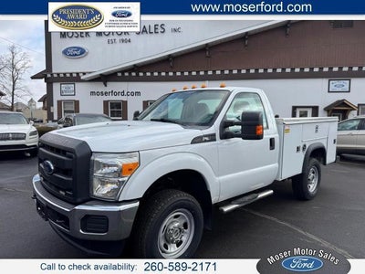 2015 Ford F-350 Super Duty 4X4 XL 2DR Regular Cab 8 FT. LB SRW Pickup