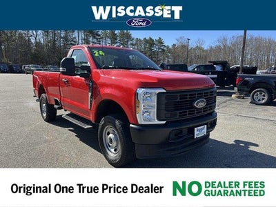 2024 Ford F-350 Super Duty 4X4 XL 2DR Regular Cab 8 FT. LB SRW Pickup