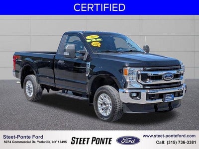 2021 Ford F-350 Super Duty 4X4 XLT 2DR Regular Cab 8 FT. LB SRW Pickup