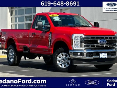 2024 Ford F-350 Super Duty 4X4 XL 2DR Regular Cab 8 FT. LB SRW Pickup